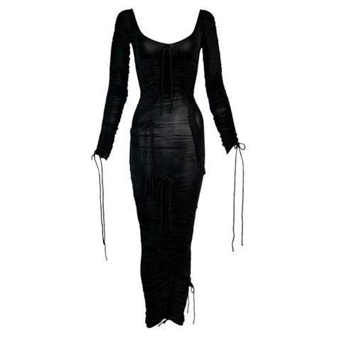 Dolce Gabbana 2003 Sex Collection Black Dress At 1stdibs