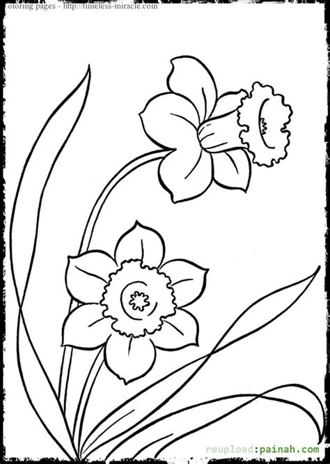 Easy Coloring Pages For Girls
