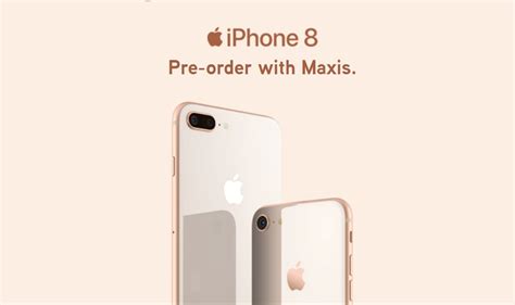 Warning you have reached the limit of 5 mobile phones. Maxis offers the iPhone 8 from RM1,970 | SoyaCincau.com