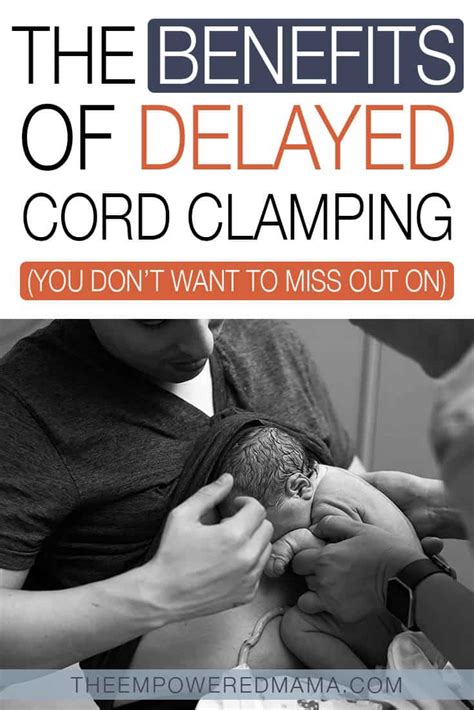 The Benefits Of Delayed Cord Clamping You Dont Want To Miss Out On The Empowered Mama