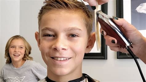 NEW HOLIDAY HAIRCUTS! - YouTube