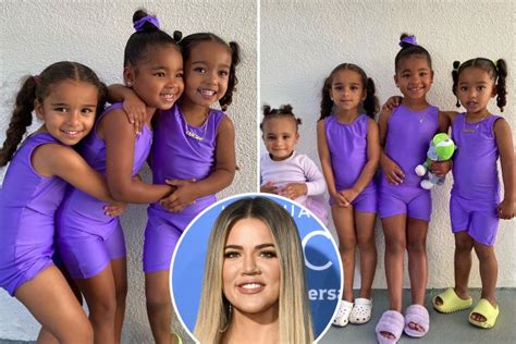 khloe kardashian posts photo of daughter true 3 with brother rob s tot dream 4 and kim s