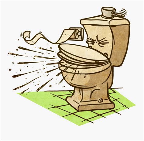 Flush The Toilet Cartoon