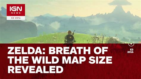 Breath Of The Wild Ign Map World Map Atlas