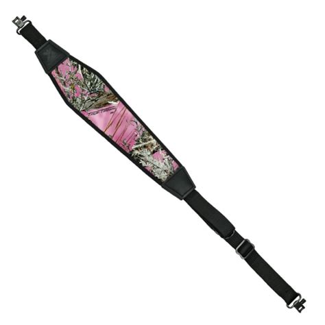 Grovtec Padded Nylon Rifle Sling With Swivels Truetimber Pink Camo