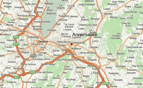 Annemasse Tourist Guide France Map Plans And Maps Of Annemasse