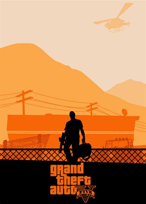 Grand Theft Auto Poster Set Grand Theft Auto Grand Theft Auto