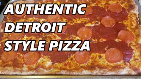 Authentic Detroit Style Pizza Dough Recipe [how To Cook Detroit Style Pizza] Youtube