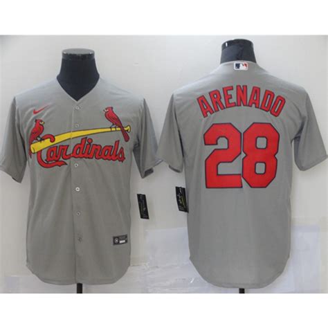 St Louis Cardinals Nolan Arenado Gray Jersey SidelineSwap