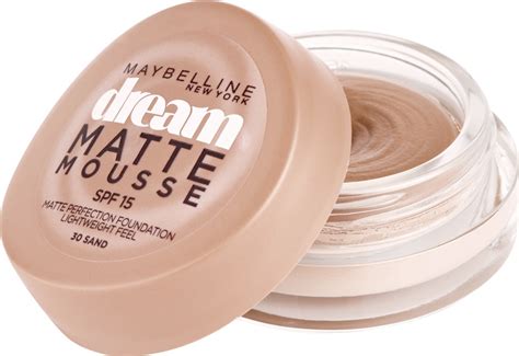 5.0 out of 5 stars. Maybelline Dream Matte Mousse Foundation 030 Sand 18ml ...