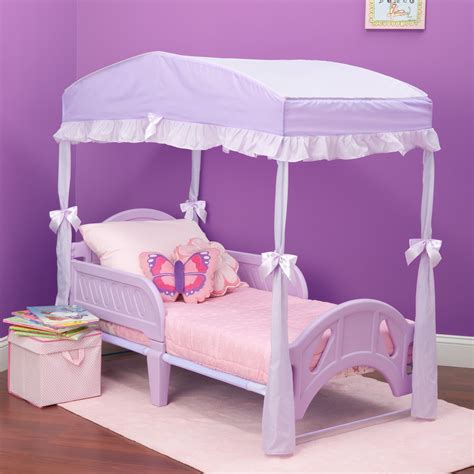 Delta Children Childrens Girls Canopy For Toddler Bed