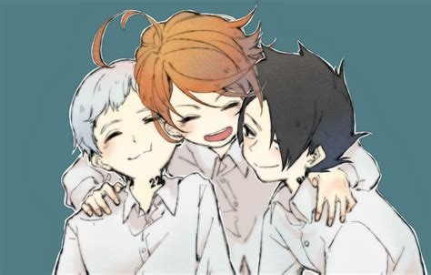 Norman Emma And Ray The Promised Neverland Artist L Oose