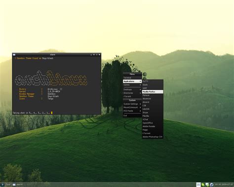 Arch Linux Screenshot By Paaskehare On Deviantart