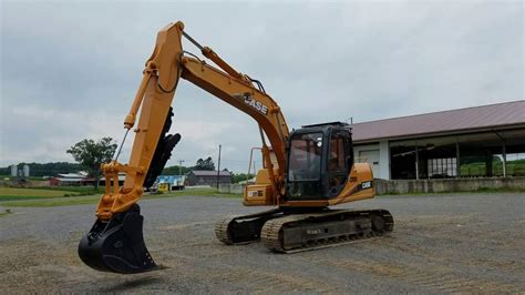 Case Cx130 Hydraulic Excavator Tracked Hoe For Sale Running And