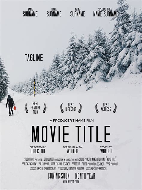 Film credits after effects templates projects pond5. How to Make a Movie Poster Free Poster Template | Movie ...