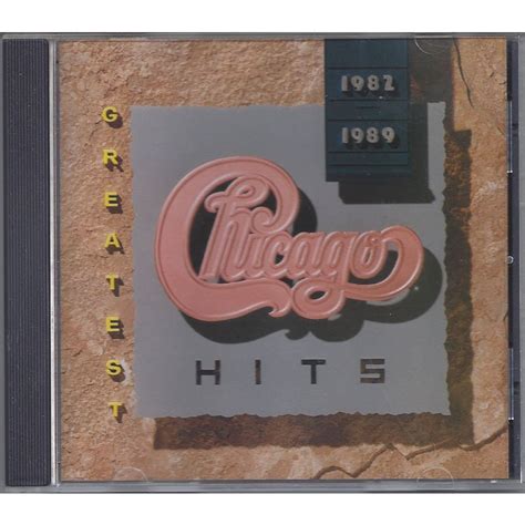 Sold Chicago Greatest Hits 1982 89 Cd 1989