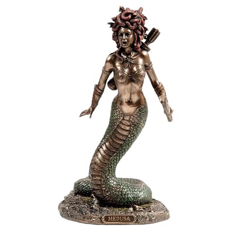 Get Great Savings Nude Temptress Medusa Statue Greek Mythology Gorgon Sculpture Home Decor