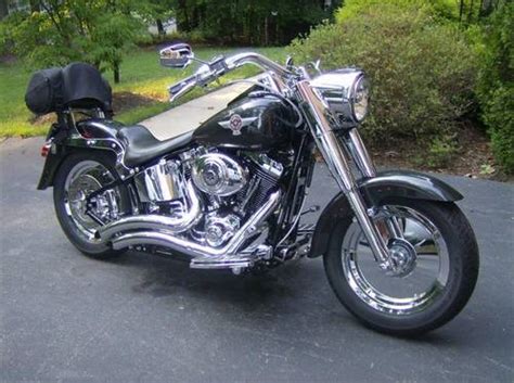 Excellent condition, omes with detachable hard leather sa. 2005 Harley Davidson Fat Boy 15th Anniversary Edition 2000 ...
