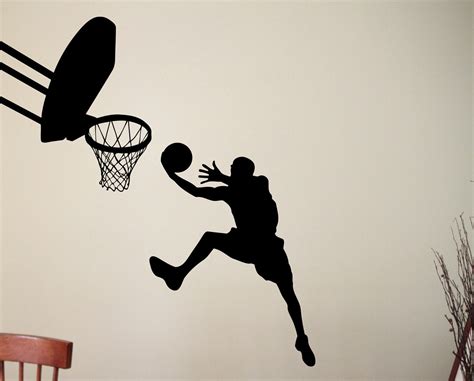 Slam Dunk Sticker Basketball Wall Decal Vinyl Art Home