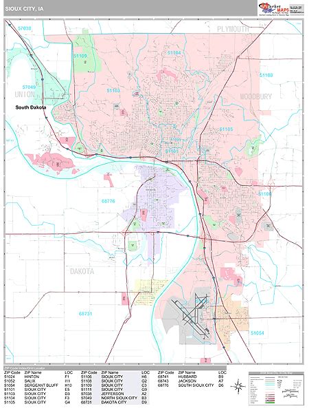 Davenport Iowa Zip Code Map Map