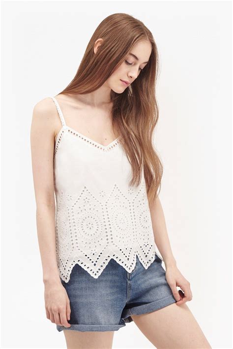 Josephine Cotton Strappy Top | Tops | Women tops online, Casual tops for women, Womens tops summer