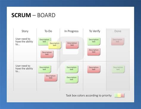 Scrum Board Template Excel