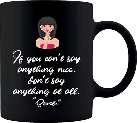 If You Cant Say Anything Nice Cartoon Character Quotes Etsy