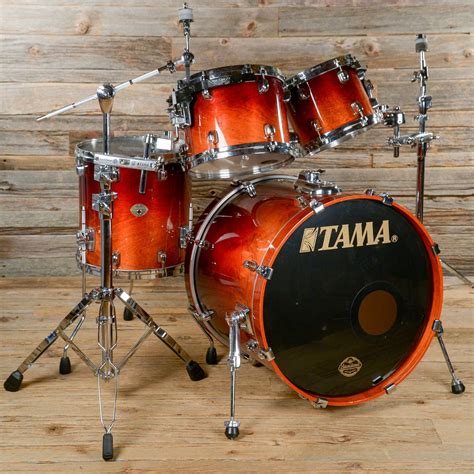 Tama Starclassic 10121422 4pc Drum Kit Cherry Fade 2005 Drum Kits Drums Tama