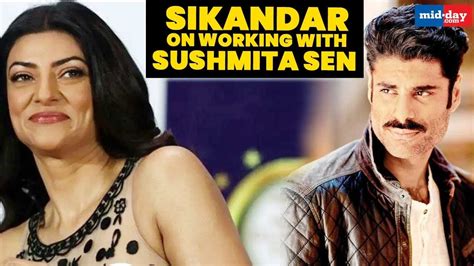 sikandar kher on working with sushmita sen in aarya 2 youtube