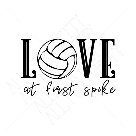 Excited To Share The Latest Addition To My Etsy Shop Love At First Spike Volleyball Theme