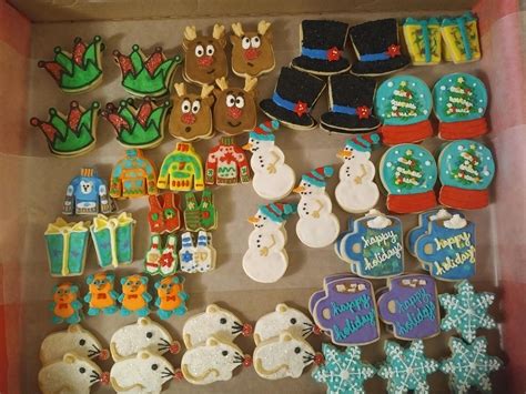 Need some inspiration for decorating christmas cookies? The decorated cookies from our Christmas Cookie Baking Weekend. Part 1... : Baking