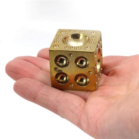 Brass Doming Dapping Block Cube 3cm At The Bench Store