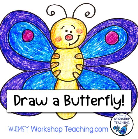 Directed Drawing Butterfly Whimsy Workshop Teaching