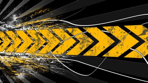 Black And Yellow Abstract Wallpapers Top Free Black And Yellow