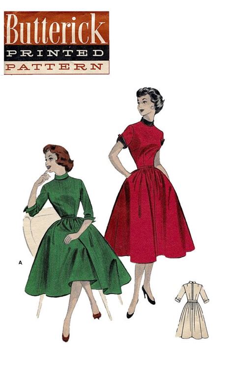 Dresses 1950s Vintage Dresses Vintage Outfits 1950s Patterns