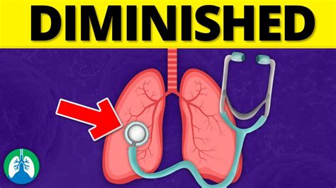 Diminished Breath Sounds Medical Definition Quick Explainer Video