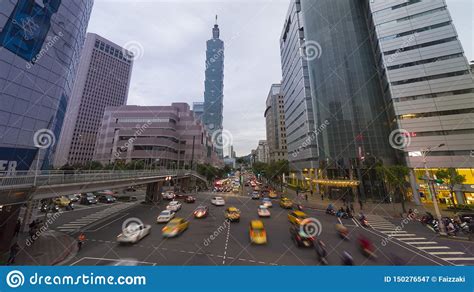 Traffic At Taipei City Of Taiwan Editorial Photography Image Of