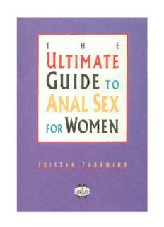 The Ultimate Guide To Anal Sex For Women Pdf