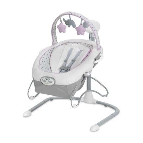 Graco Soothe N Sway Lx Baby Swing With Portable Bouncer Camila
