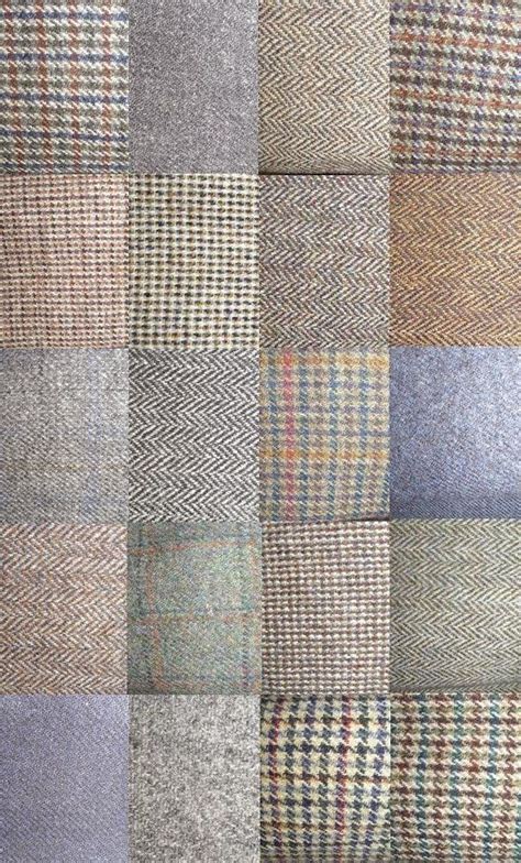 Just A Few Harris Tweed Jacket Fabrics Photographed From The Huge