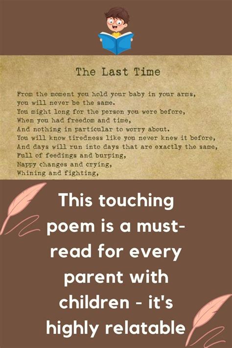 This Touching Poem Is A Must Read For Every Parent With Children It S