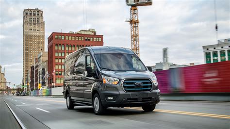 The 2022 Ford E Transit Is An All Electric Cargo Van Workhorse Starting