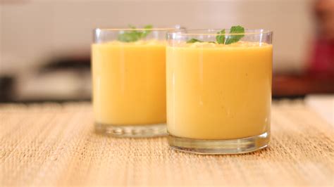 Mango Lassi Recipe Mango Yogurt Drink By Archanas Kitchen