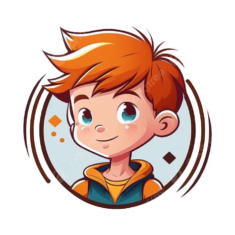 Handsome And Innocent Boy Character Logo V 2 Handsome Boy Innocent