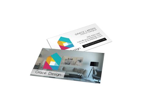 Creative Interior Designer Business Card Template