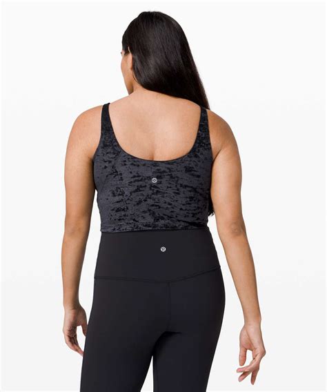 Lululemon Align Tank Crushed Velvet Black Lulu Fanatics