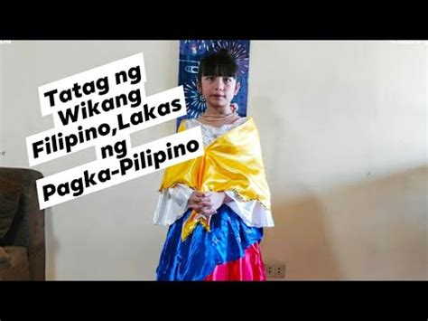 Tatag Ng Wikang Filipino Lakas Ng Pagka Pilipino Tula Ni Avon Adarna