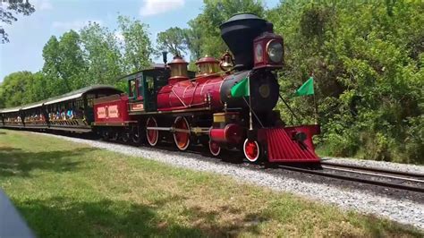 A Picture Of Walt Disney World Railroad Locomotive 4 That I Took In