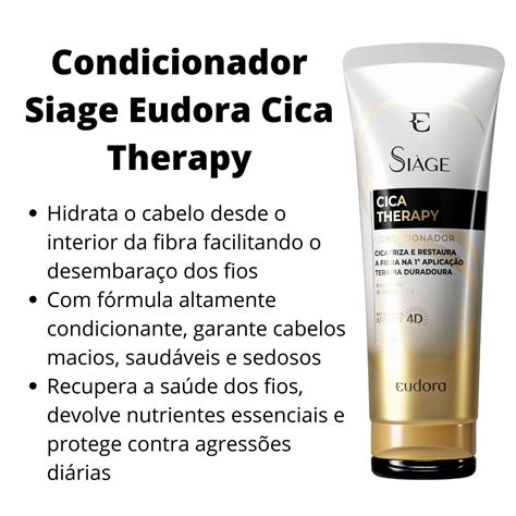 Condicionador Siage Eudora Cica Therapy 200ml