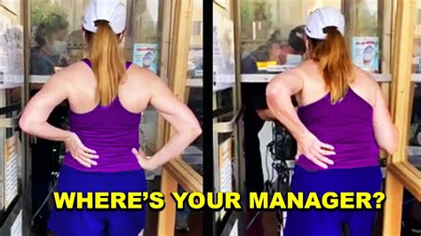 Karen Demands To Speak To The Manager This Happened Youtube